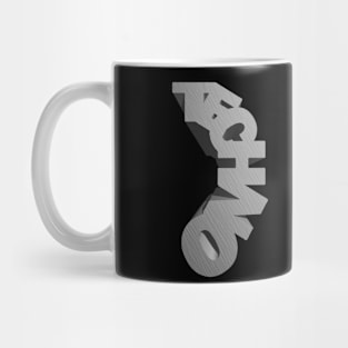 Techno Statue Grey Mug